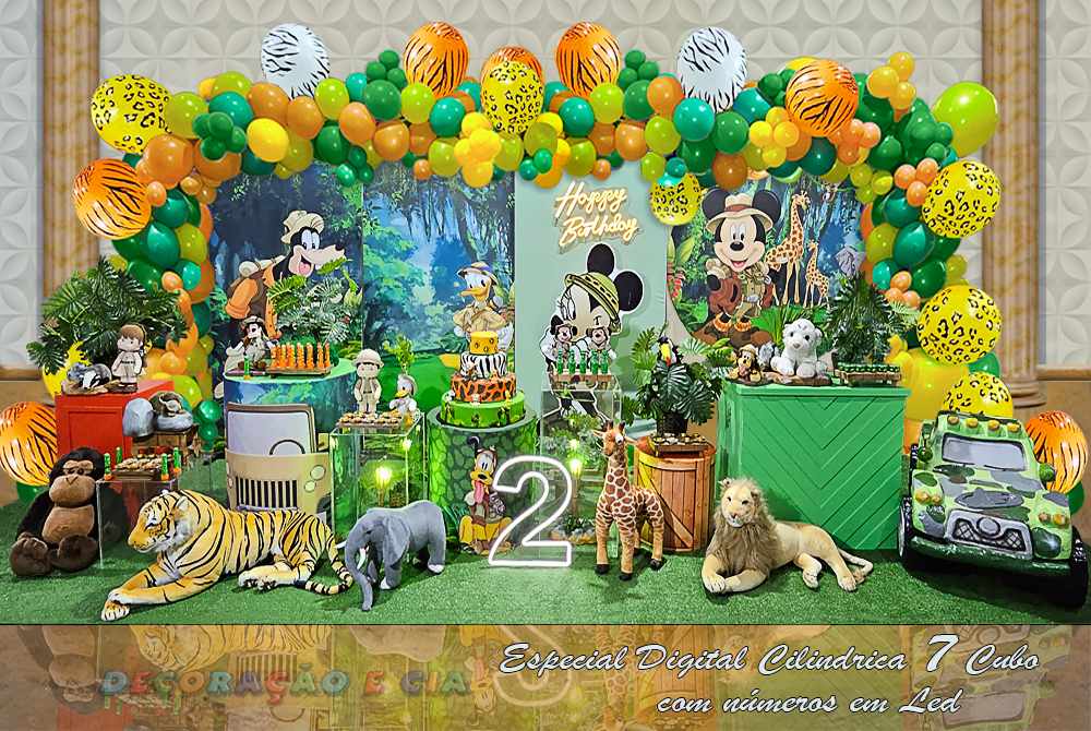 CILINDRICA 5 CUBO – Mickey Minnie – Disney Safari